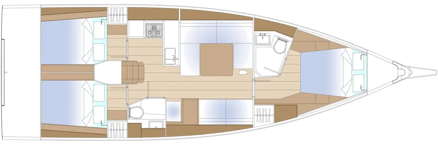 Solaris 40 ST — interieur