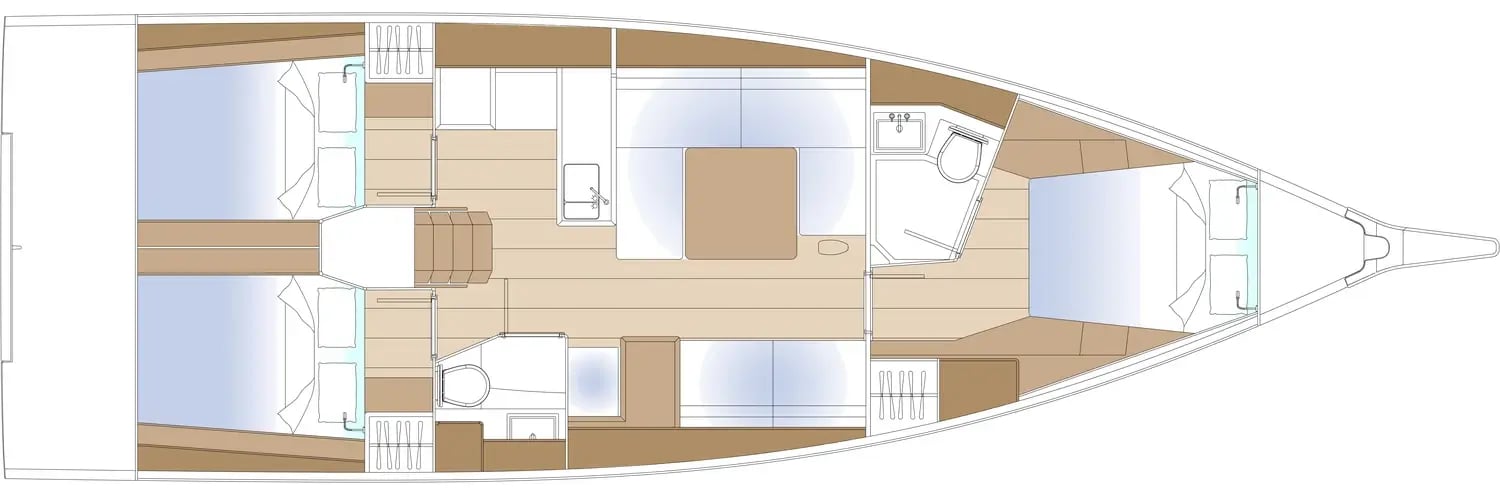 Solaris 40 — interieur