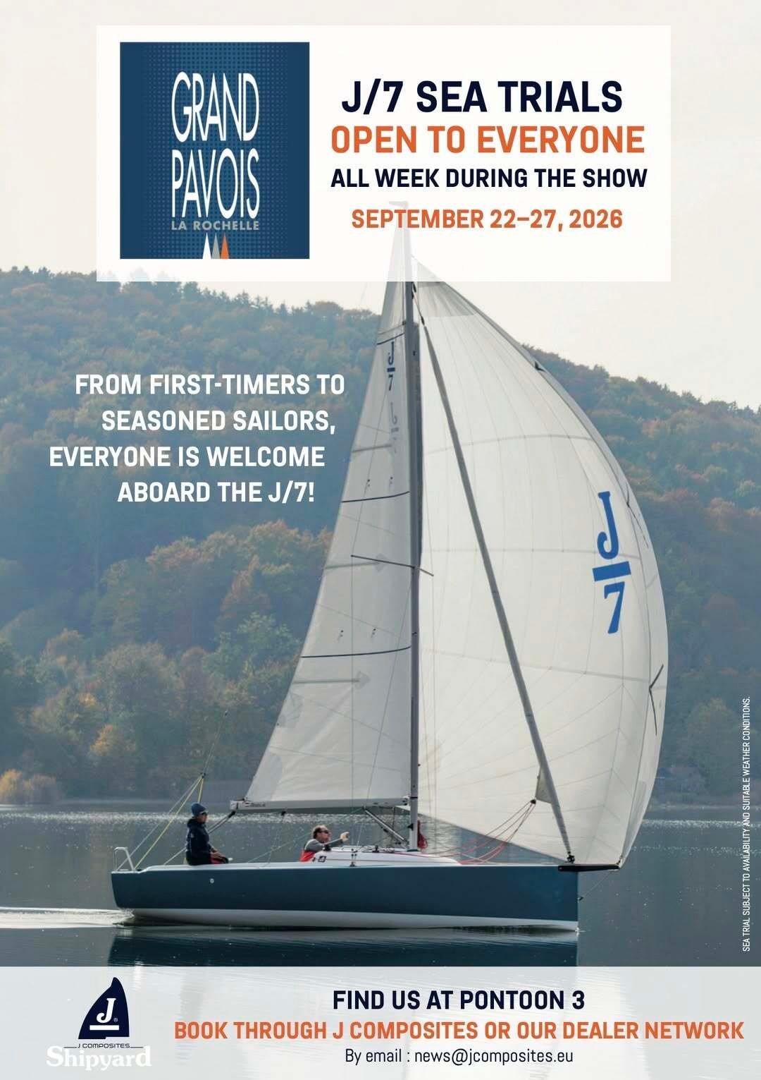 j7 testsails